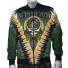 Kenney or O'Kenny Ireland Bomber Jacket - GD Irish Legend Shamrock V Tie-Dye A7 Bomber Jacket