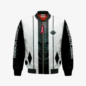 Kenpachi Zaraki Eleventh Division Bomber Jacket Custom Bleach Cosplay Costumes Bomber Jacket