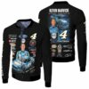 Kevin Harvick Legend Car Racer3D Print For Fan 3D T Shirt Hoodie Sweater Jersey Bomber Jacket Model 3057 Bomber Jacket