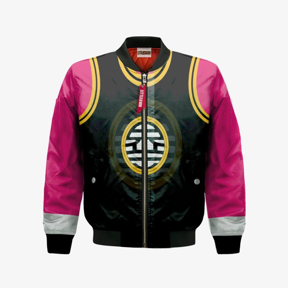 King Kai Bomber Jacket Custom Dragon Ball Cosplay Costumes Bomber Jacket King Kai Bomber Jacket Custom Dragon Ball Cosplay Costumes Bomber Jacket