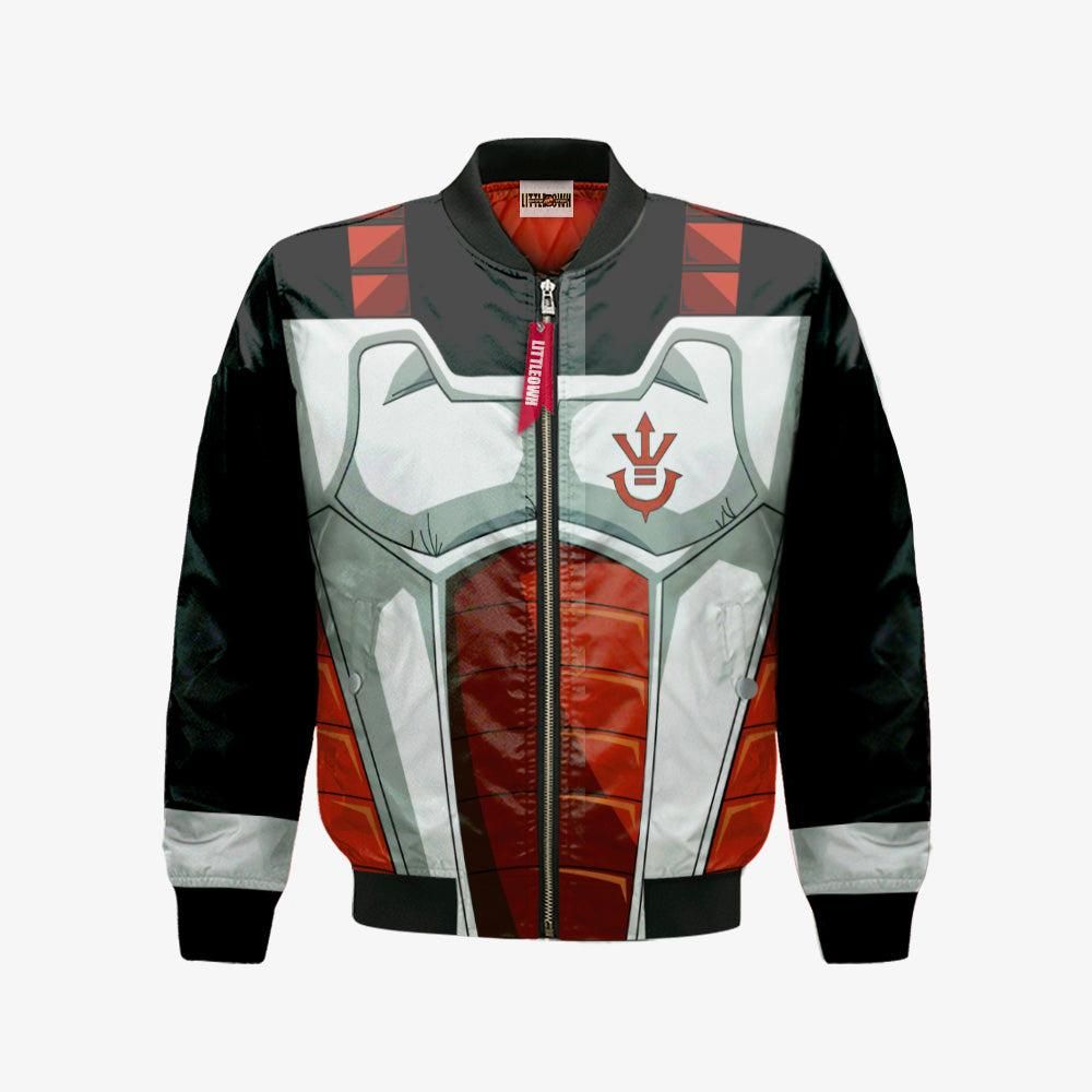 King Vegeta Bomber Jacket Custom Saiyan Armor Dragon Ball Cosplay Costumes Bomber Jacket King Vegeta Bomber Jacket Custom Saiyan Armor Dragon Ball Cosplay Costumes Bomber Jacket