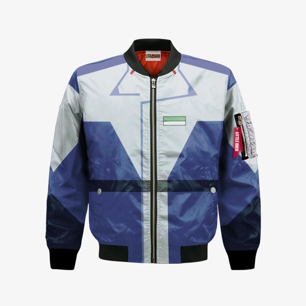 Kira Yamato Bomber Jacket Custom Gundam Zaft Uniform Cosplay Costumes Bomber Jacket Kira Yamato Bomber Jacket Custom Gundam Zaft Uniform Cosplay Costumes Bomber Jacket