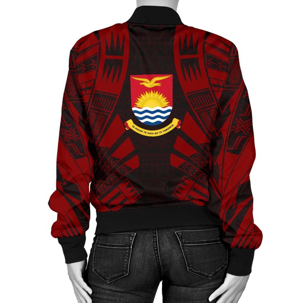 Kiribati-Women-Bomber-Jacket-Polynesian-Tattoo-Red-BN0110-Bomber-Jacket-1