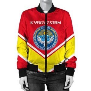 Kosovo Coat Of Arms Women Bomber Jacket Lucian Style JW5 Bomber Jacket
