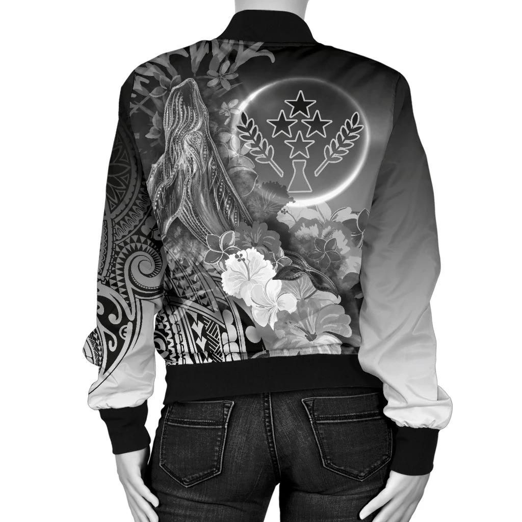 Kosrae-Custom-Personalised-Womens-Bomber-Jacket-Humpback-Whale-with-Tropical-Flowers-White-BN18-Bomber-Jacket-1
