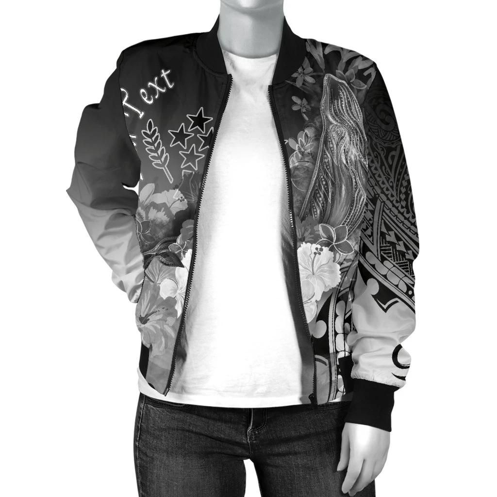 Kosrae-Custom-Personalised-Womens-Bomber-Jacket-Humpback-Whale-with-Tropical-Flowers-White-BN18-Bomber-Jacket-2