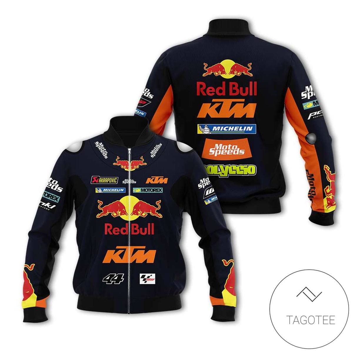 Ktm Moto Gp Motocross Branded Unisex Racing 3D Bomber Jacket Ktm Moto Gp Motocross Branded Unisex Racing 3D Bomber Jacket