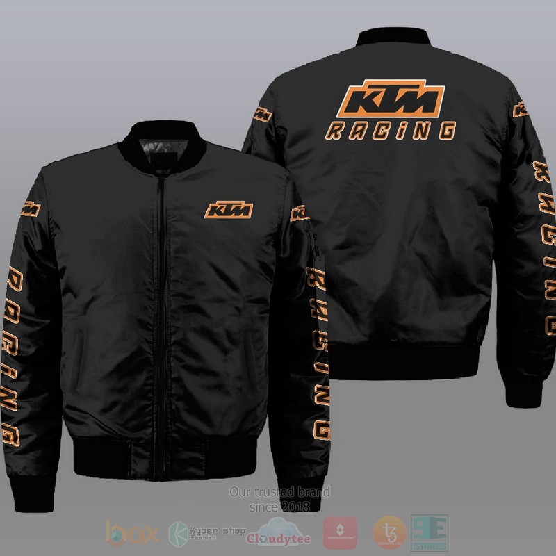 Ktm Racing Car Bomber Jacket Ktm Racing Car Bomber Jacket