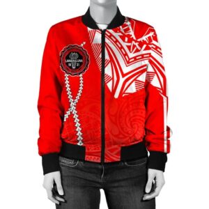 Lahainaluna High Women's Bomber Jacket b- Forc Style AH JR Bomber Jacket