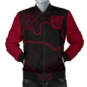 Latvia Men Bomber Jacket Dama Mystique K8 Bomber Jacket