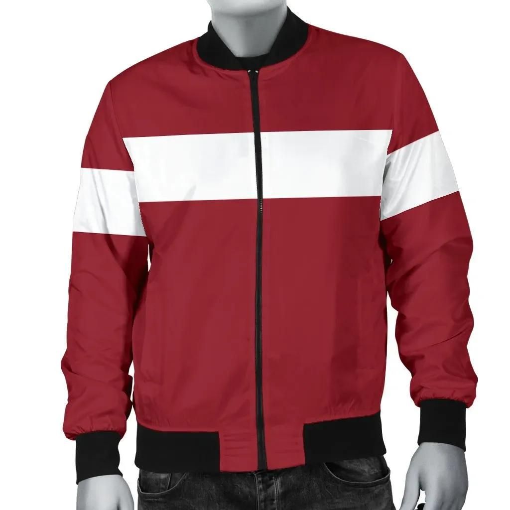 Latvia Men's Bomber Jacket Original Flag A7 Bomber Jacket Latvia Men's Bomber Jacket Original Flag A7 Bomber Jacket
