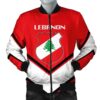 Lebanon Coat Of Arms Men Bomber Jacket Lucian Style J5W Bomber Jacket