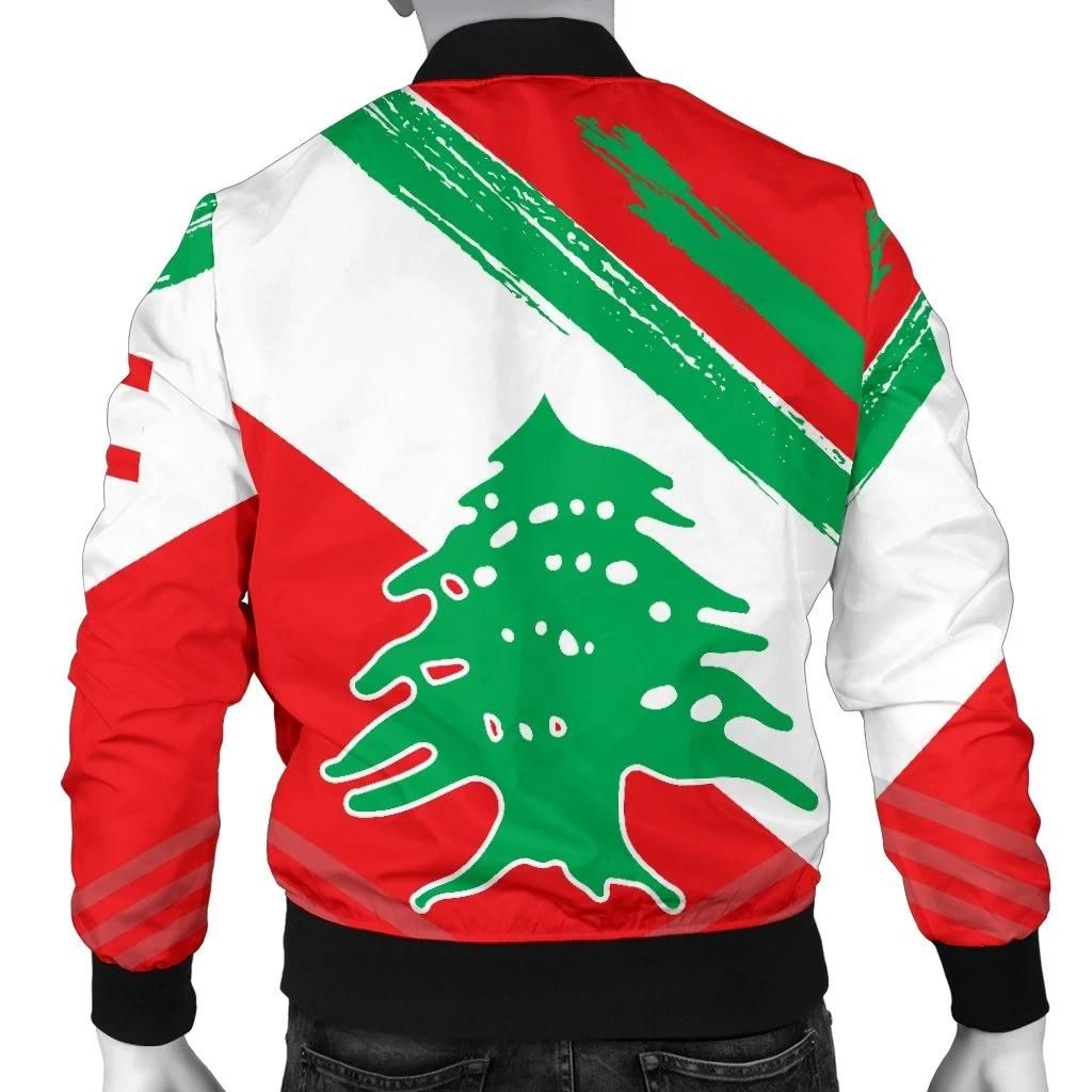 Lebanon-Mens-Bomber-Jacket-Lebanon-Flag-Polygon-Style-BN1524-Bomber-Jacket-1