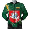 Lithuania Christmas Coat Of Arms Men Bomber Jacket X Style J78 Bomber Jacket
