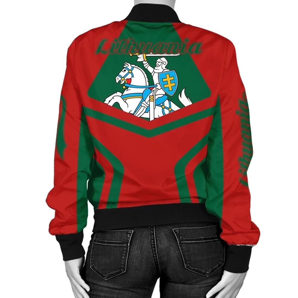 Lithuania-Coat-Of-Arms-Women-Bomber-Jacket-My-Style-J75-Bomber-Jacket-1
