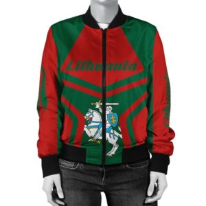 Lithuania Coat Of Arms Women Bomber Jacket My Style J75 Bomber Jacket