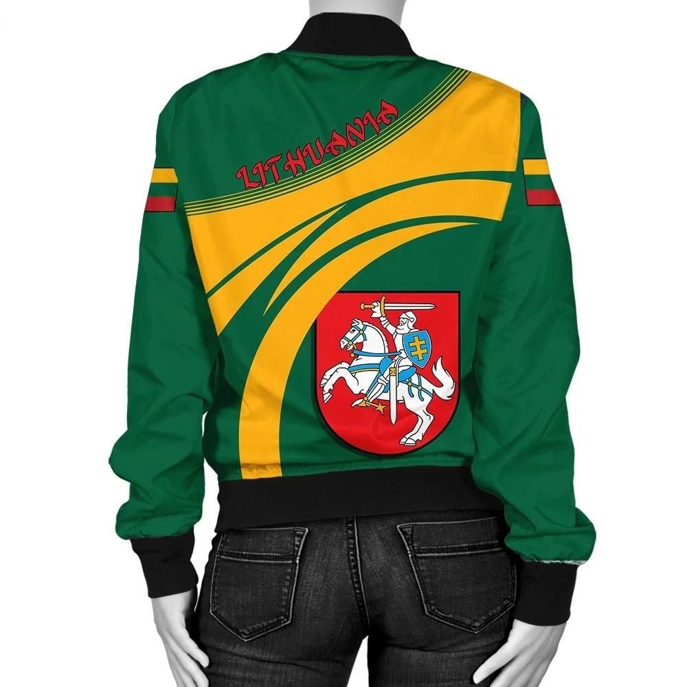 Lithuania-Coat-Of-Arms-Women-Bomber-Jacketticket-Bomber-Jacket-1