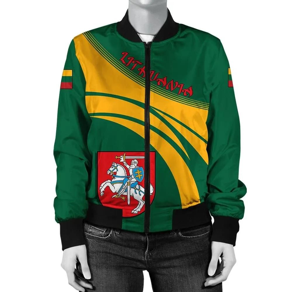 Lithuania Coat Of Arms Women Bomber Jacketticket Bomber Jacket Lithuania Coat Of Arms Women Bomber Jacketticket Bomber Jacket
