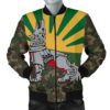 Lithuania Men's Bomber Jacket Iron Wolf A7 Bomber Jacket