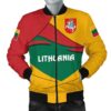 Lithuania Men's Bomber Jacket - Lithuania Pride Bomber Jacket