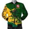 Lithuania Men's Bomber Jacket - Lithuanian Tattoo A7 Bomber Jacket