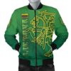 Lithuania Vytis Columns of Gediminas Men Bomber Jacket K8 Bomber Jacket
