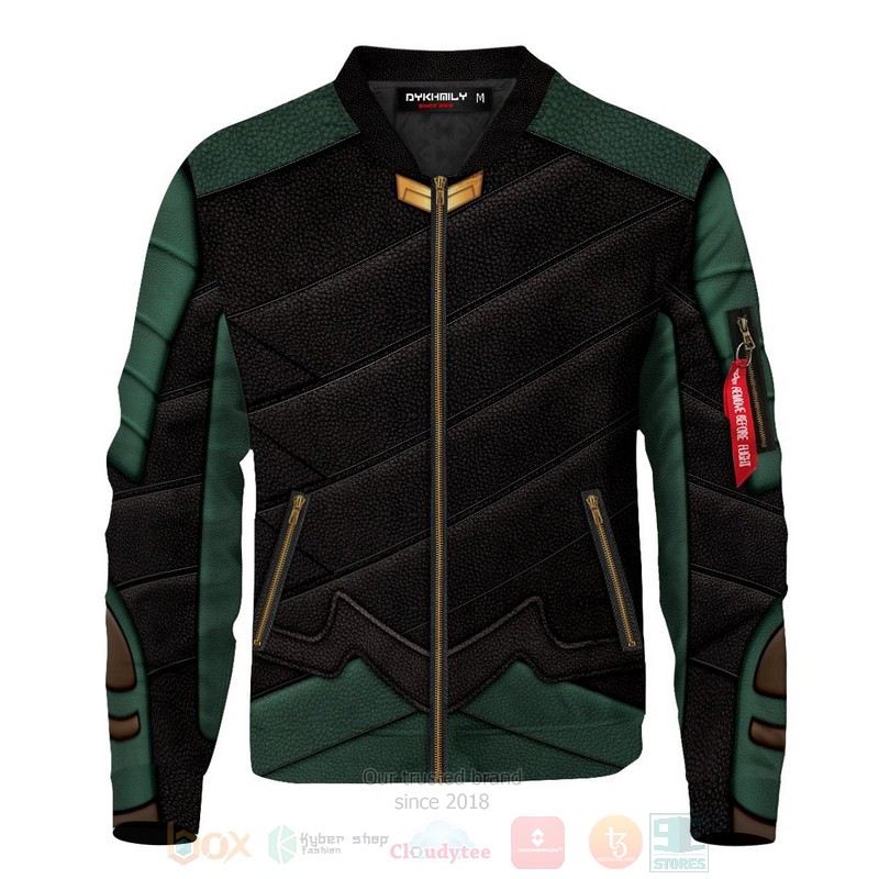 Loki Laufeyson Bomber Jacket 2 Loki Laufeyson Bomber Jacket 2