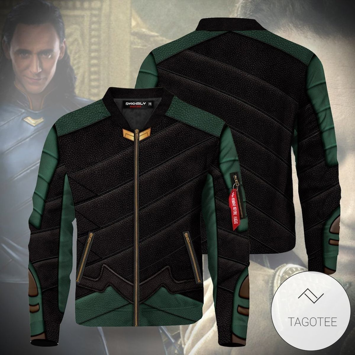 Loki Laufeyson Bomber Jacket Loki Laufeyson Bomber Jacket