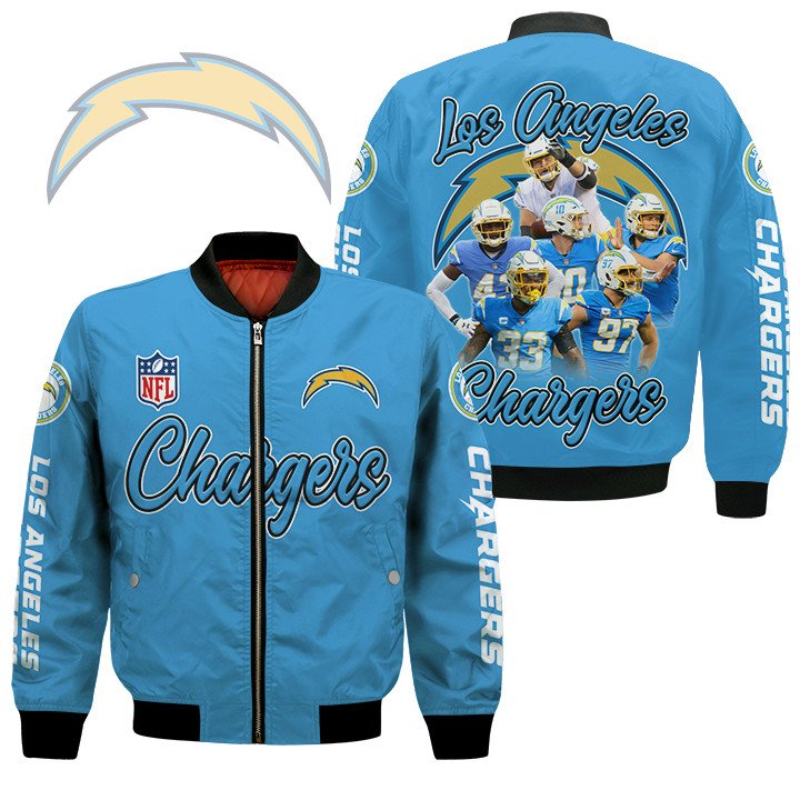 Los Angeles Chargers Players Nfl Bomber Jacket Los Angeles Chargers Players Nfl Bomber Jacket