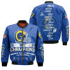 Los Angeles Rams Players Name Nfc Champions Bomber Jacket