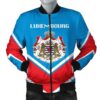 Luxembourg Coat Of Arms Men Bomber Jacket Lucian Style J5W Bomber Jacket