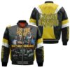 Lynyrd Skynyrd 55th Anniversary 1964 2019 Rock Band Signatures 3D Designed Allover Gift For Lynyrd Skynyrd Fans Bomber Jacket