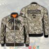 Malibu Camouflage Bomber Jacket