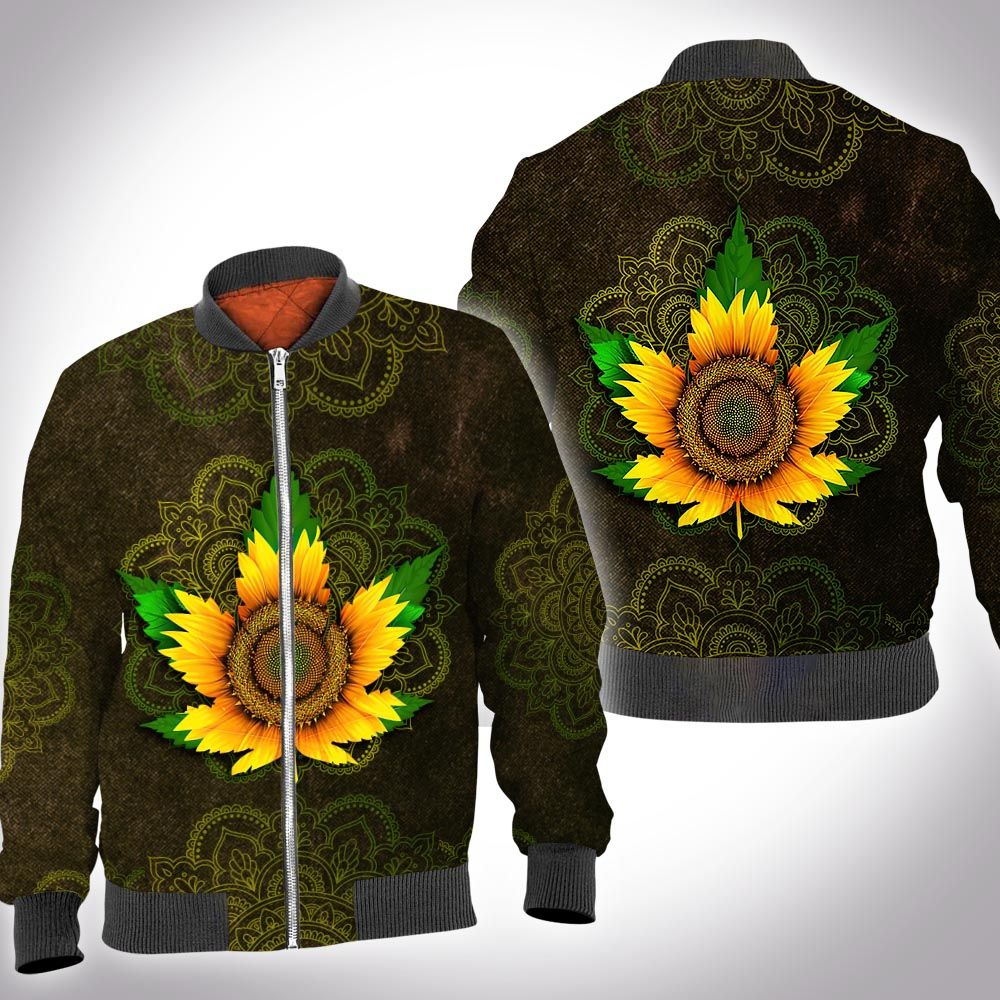 Mandala sunflower weed 3D All Over Printed Shirt Mandala sunflower weed 3D All Over Printed Shirt