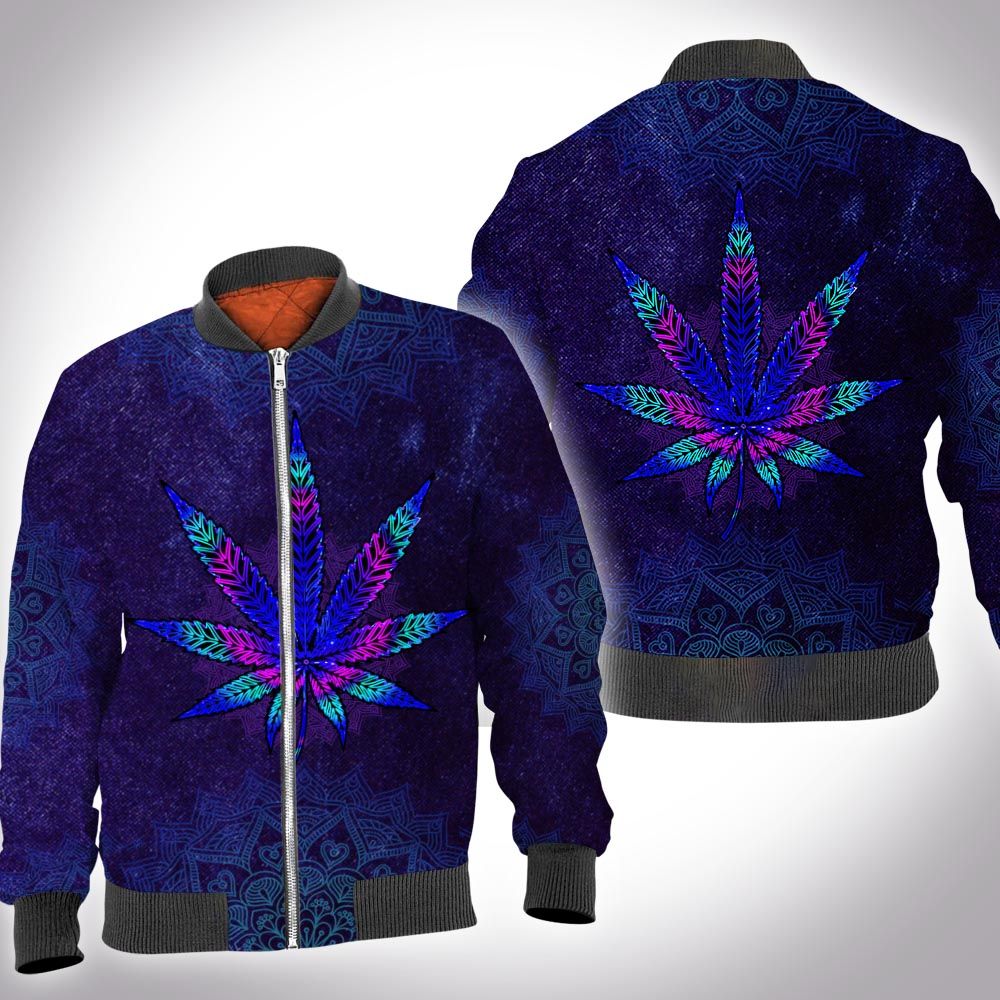 Mandala weed pattern 3D All Over Printed Shirt Mandala weed pattern 3D All Over Printed Shirt