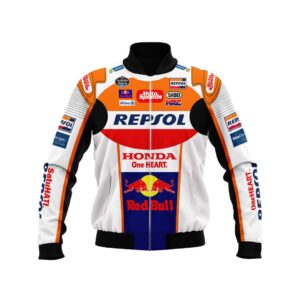Marc Marquez Michelin Motorsport Repsol 93 Red Bull Bomber Jacket