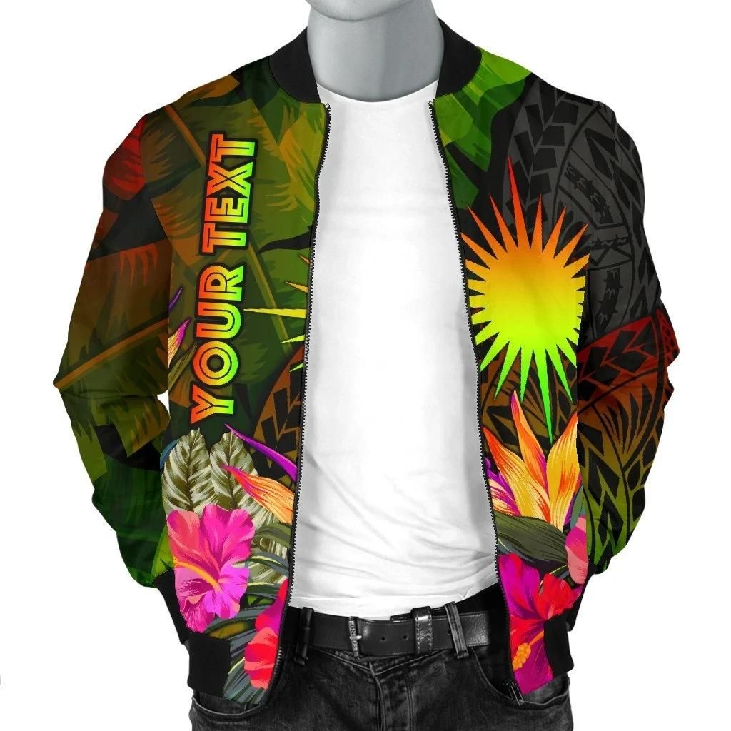 Marshall-Islands-Polynesian-Personalised-Mens-Bomber-Jacket-Hibiscus-and-Banana-Leaves-BN15-Bomber-Jacket-2