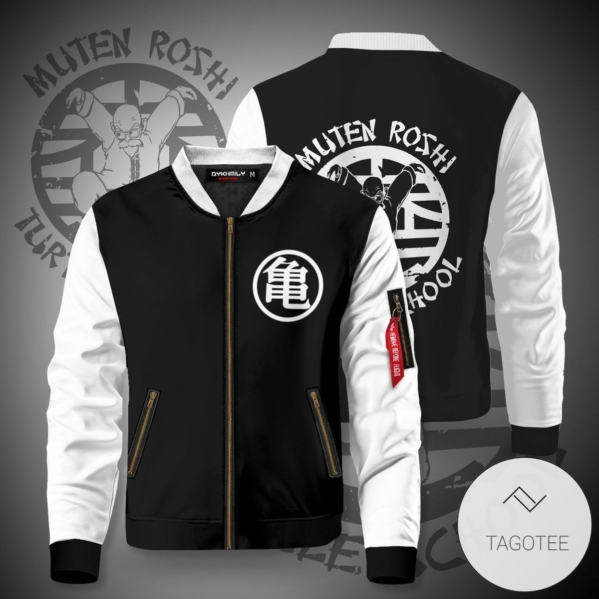 Master Roshi Turtle School Bomber Jacket Master Roshi Turtle School Bomber Jacket