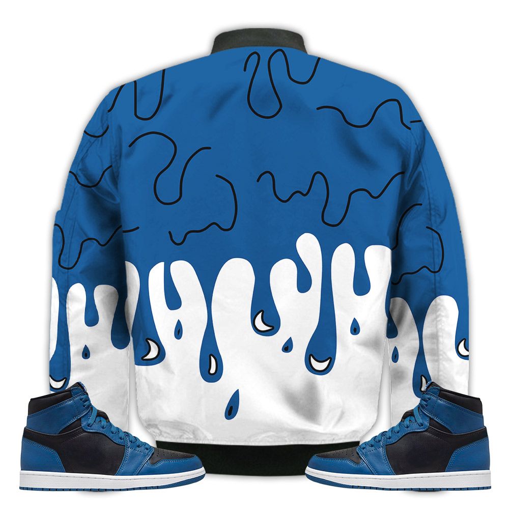 Match-Kicks-Tees-JD-1-High-OG-Marina-Blue-Martin-Bebes-Kids-90s-Melanin-OG-Marina-Blue-1s-Gifts-Unisex-Matching-3D-Bomber-Jacket-2