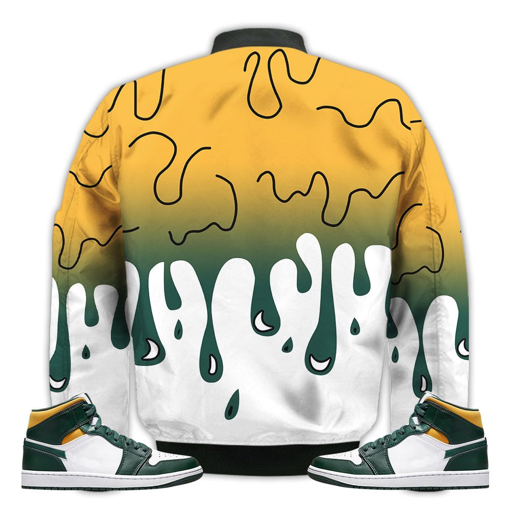 Match-Kicks-Tees-JD-1-Mid-Sonics-Noble-Green-Pollen-Martin-Bebes-Kids-90s-Melanin-Mid-Sonics-1s-Gifts-Unisex-Matching-3D-Bomber-Jacket-2