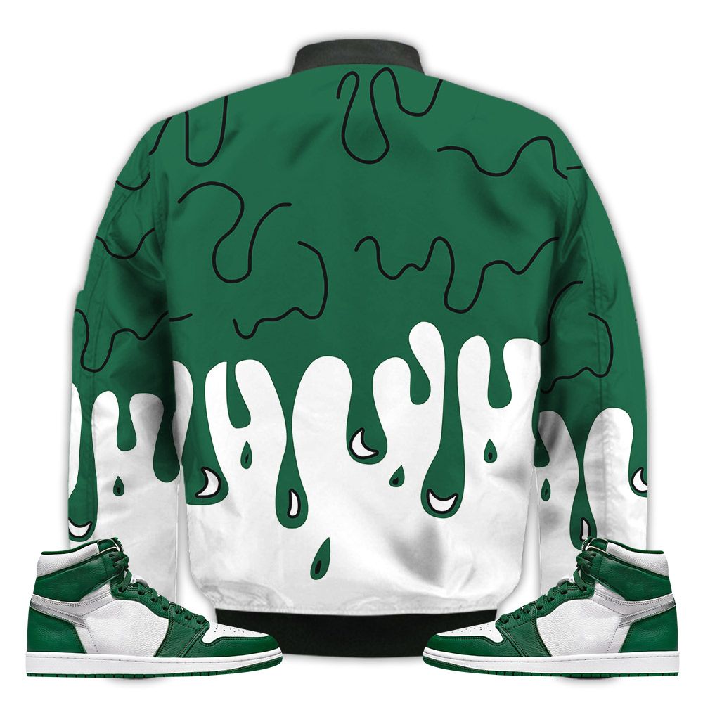 Match-Kicks-Tees-JD-1-Retro-High-Gorge-Green-Martin-Bebes-Kids-90s-Melanin-High-Gorge-Green-1s-Gifts-Unisex-Matching-3D-Bomber-Jacket-2
