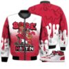 Match Kicks Tees JD 1 Retro High OG Heritage - Martin Bebe's Kids 90s Melanin - OG Heritage 1s Gifts Unisex Matching 3D Bomber Jacket