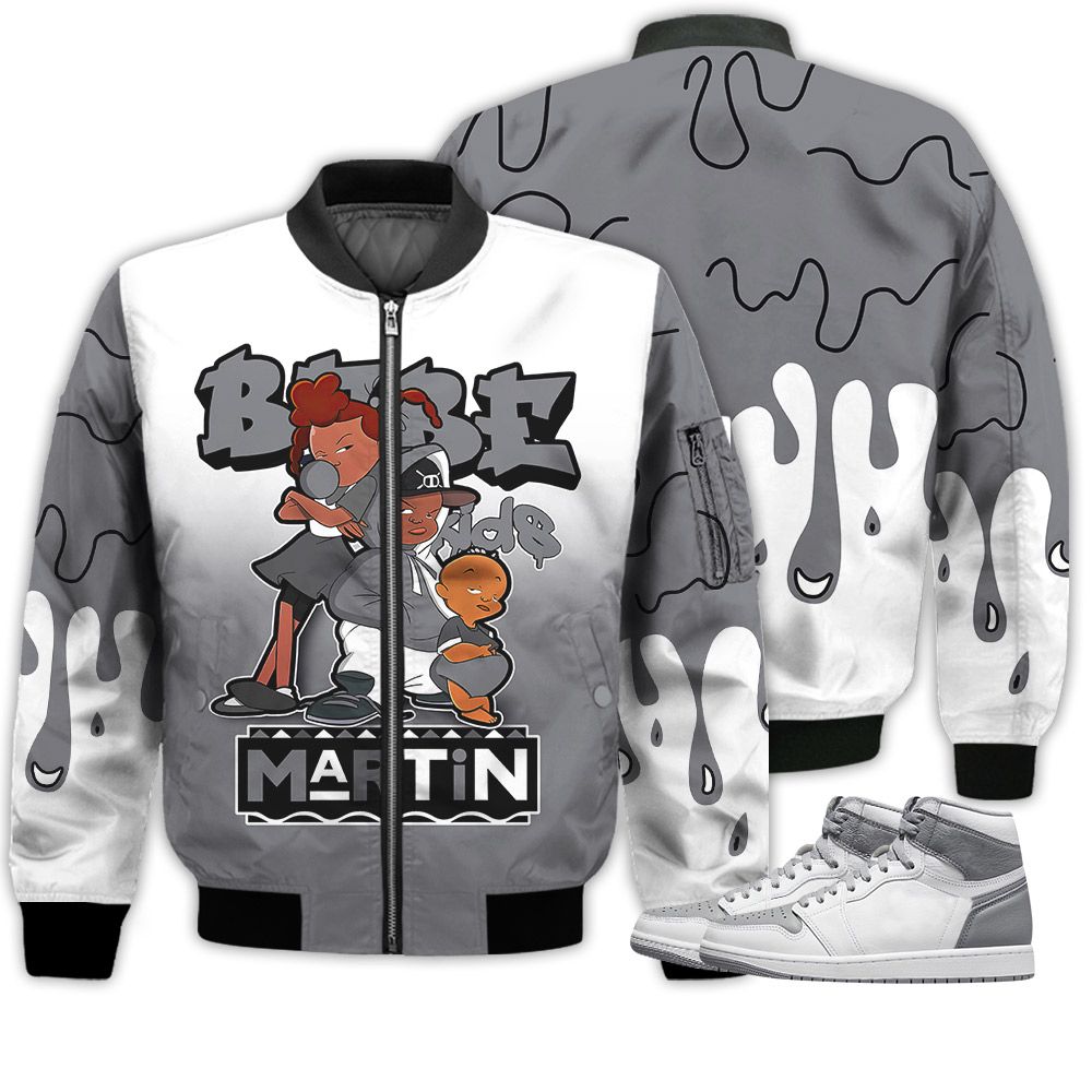 Match Kicks Tees JD 1 Retro High OG Stealth - Martin Bebe's Kids 90s Melanin - High OG Stealth 1s Gifts Unisex Matching 3D Bomber Jacket Match Kicks Tees JD 1 Retro High OG Stealth - Martin Bebe's Kids 90s Melanin - High OG Stealth 1s Gifts Unisex Matching 3D Bomber Jacket