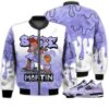 Match Kicks Tees JD 4 Retro Zen Master - Martin Bebe's Kids 90s Melanin - Zen Master 4s Gifts Unisex Matching 3D Bomber Jacket