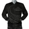 Mauna Kea Polynesian Men√¢‚Ç¨‚Ñ¢s Bomber Jacket - Gray - Frida Style - AH J9 Bomber Jacket