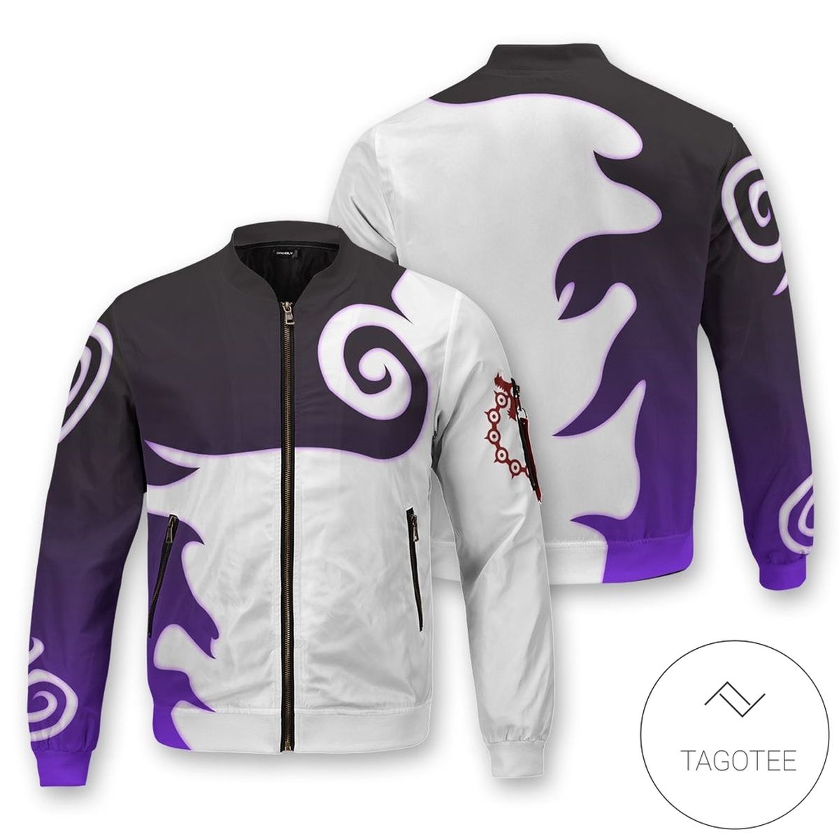 Meliodas Demon Mark Bomber Jacket 2 Meliodas Demon Mark Bomber Jacket 2