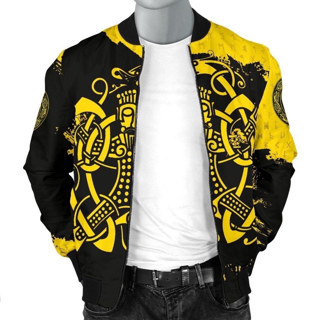 Mens-Bomber-Jacket-Loki-Bound-Triskele-Rune-Gold-A31-Bomber-Jacket-2