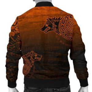 Skoll And Hati Orange A31 Bomber Jacket