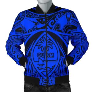 Men's Bomber Jackets - Guam Flag