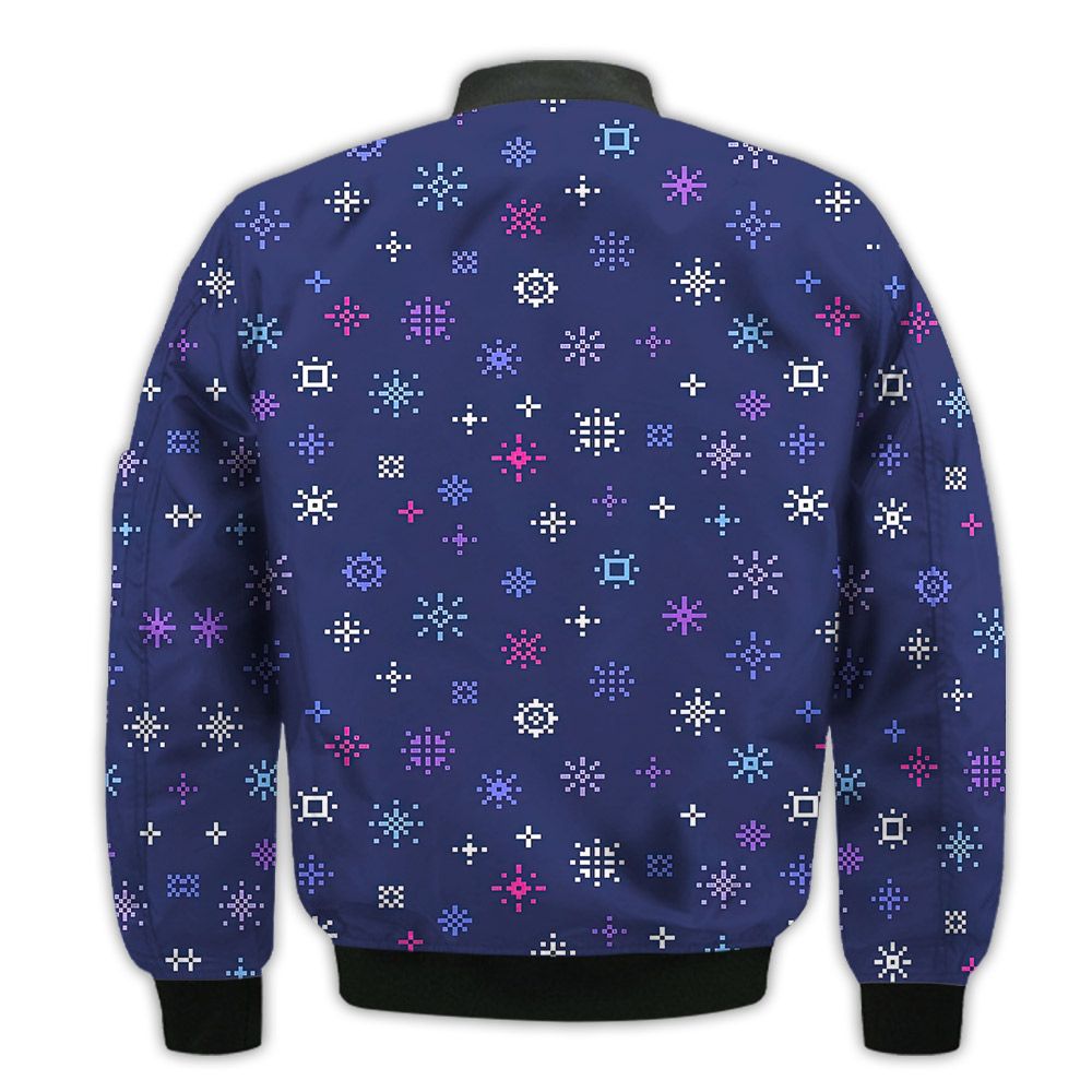 Merry-Christmas-Anime-Girl-Retro-Christmas-Holiday-Gifts-Unisex-3D-Bomber-Jacket-2